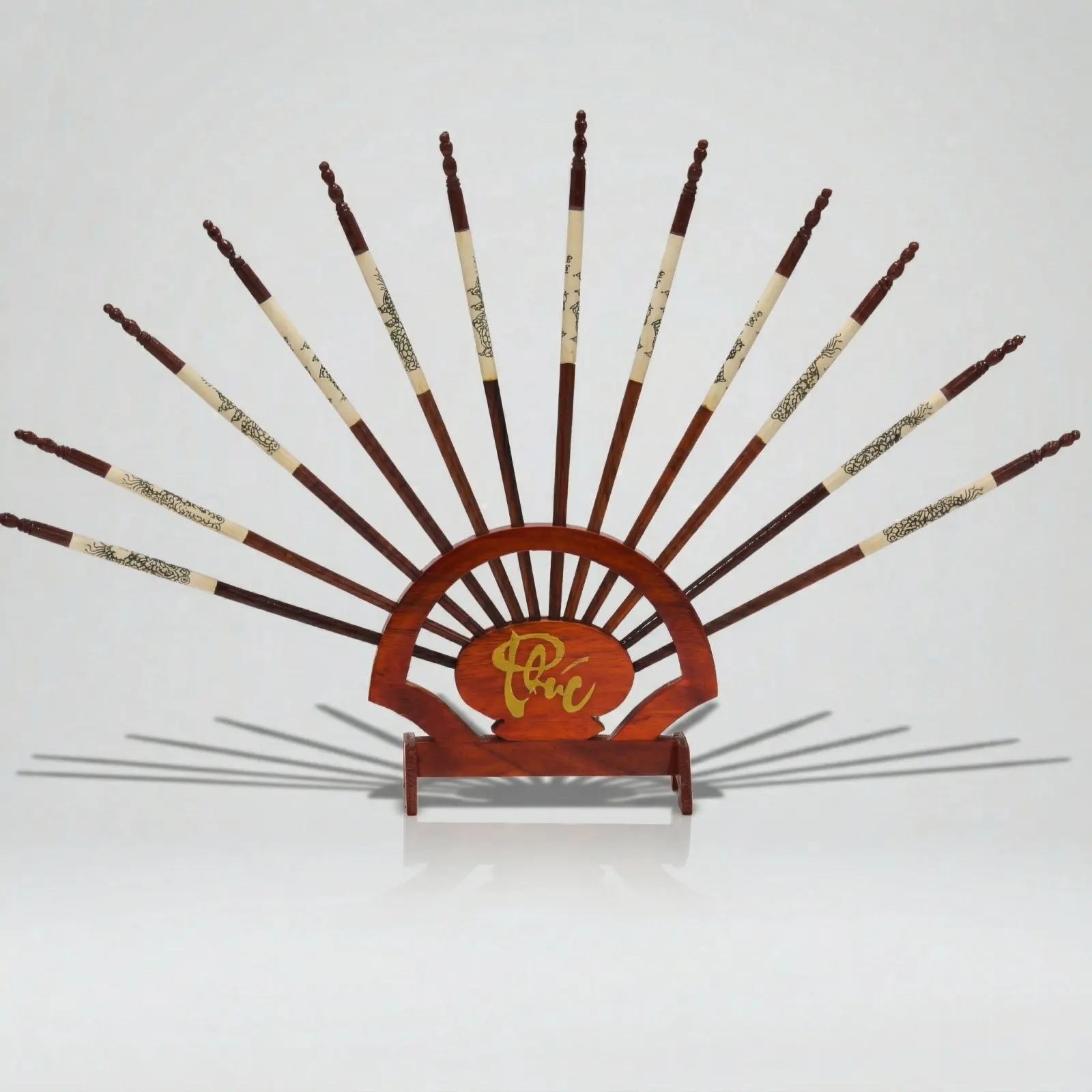 Bộ đũa GỖ 10 đôi