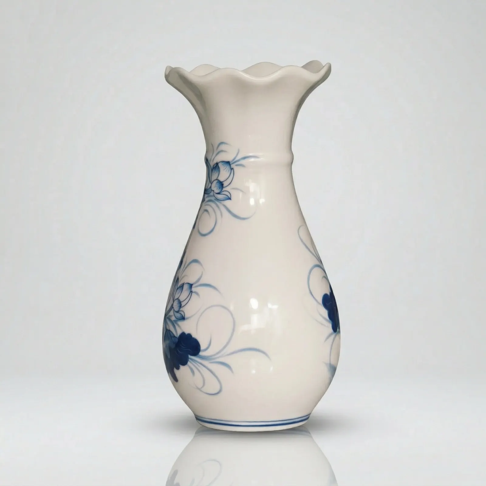 Lọ hoa men LAM cao 20cm - SEN ảnh 5