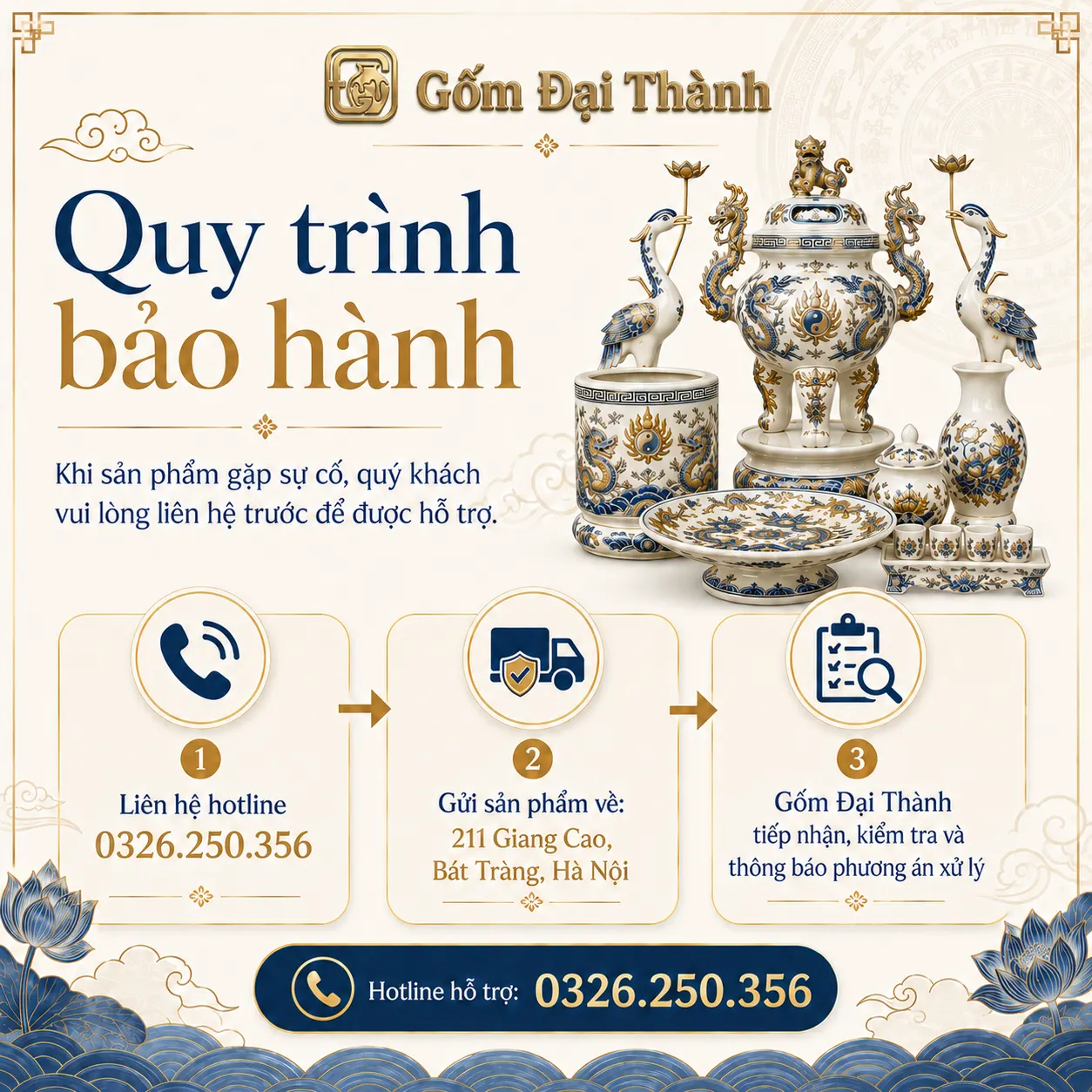 Quy trình bảo hành